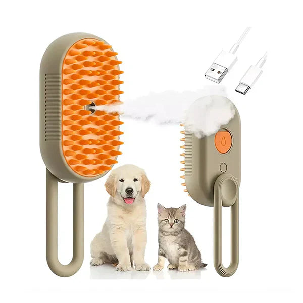 SilkyPet™️ Cepillo para mascota 3 en 1
